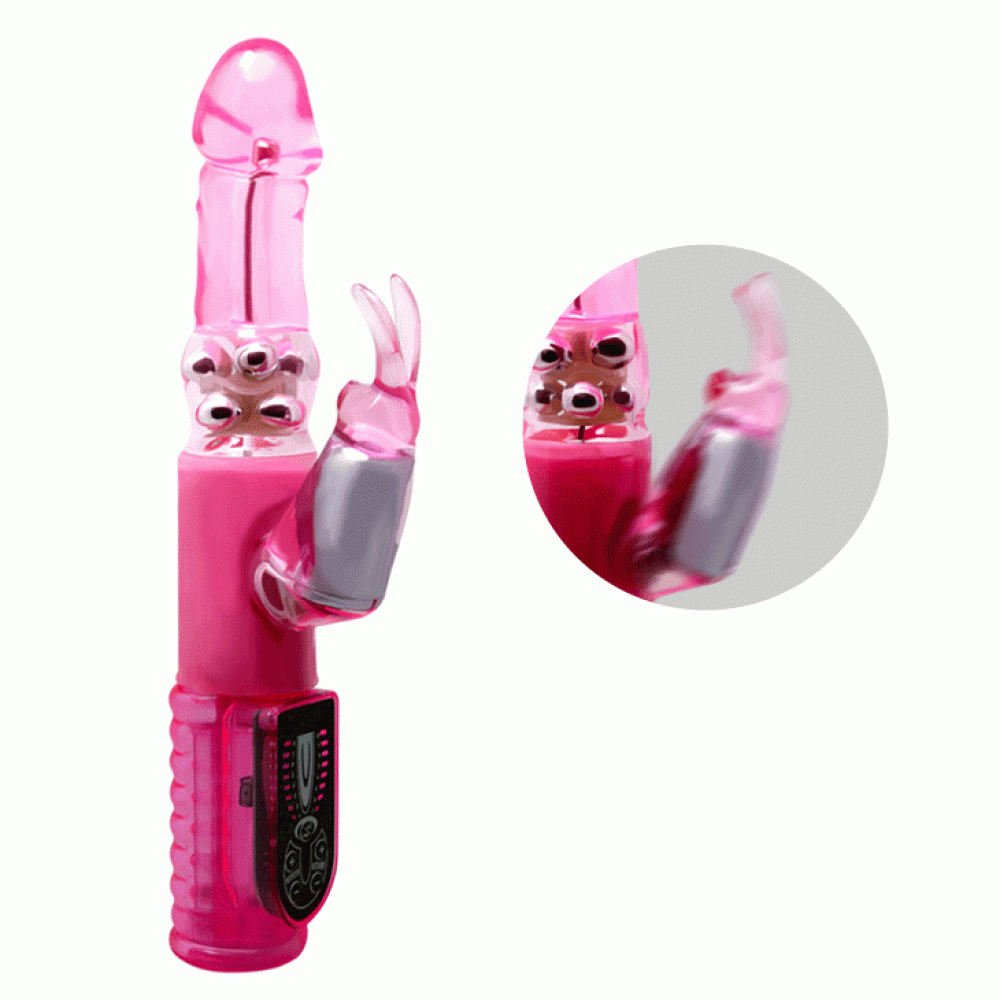 Вибратор - Вибратор с стимулятором клитора и функцией ротации BAILE - Pleasurizer Legend toyz, 8 vibration functions 8 rotation functions, BW-043005 7