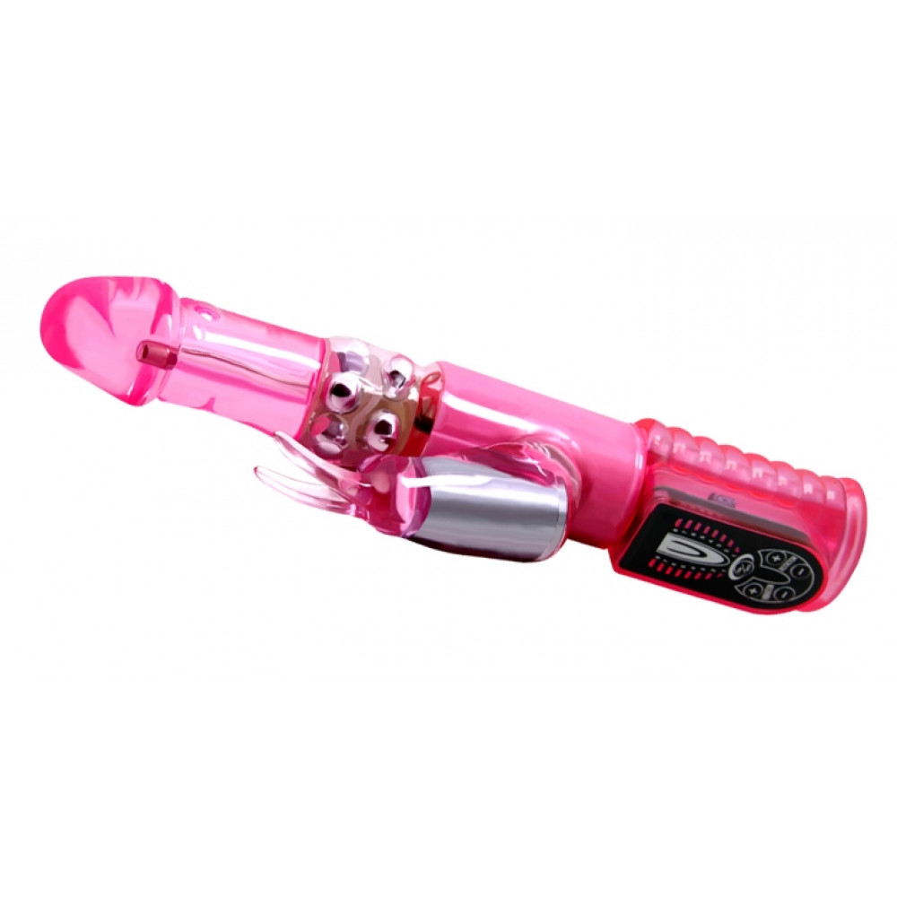Вибратор - Вибратор с стимулятором клитора и функцией ротации BAILE - Pleasurizer Legend toyz, 8 vibration functions 8 rotation functions, BW-043005 6