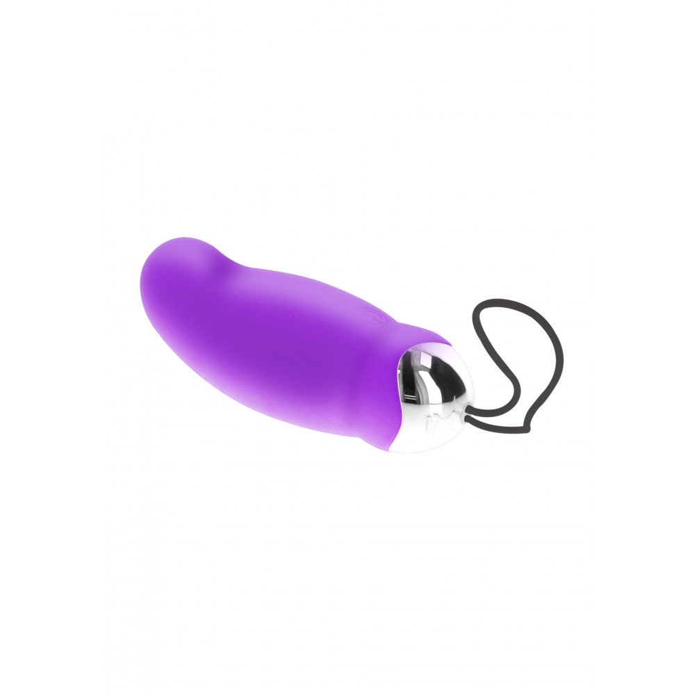 Вагинальные шарики - Виброяйцо с ротацией TOY JOY 8.9х3.1 см. 4