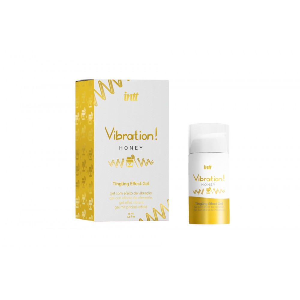 Лубриканты - Жидкий вибратор INTT VIBRATION HONEY 15 ML
