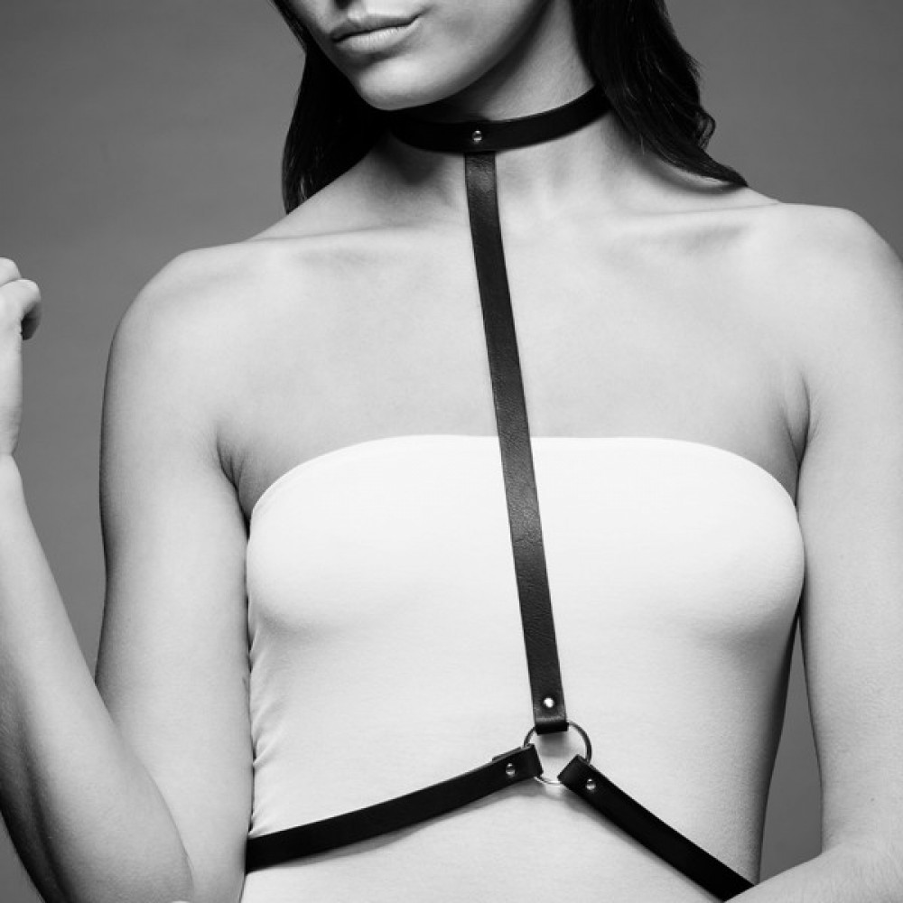  - Портупея «I»  MAZE цвет: черный Bijoux Indiscrets (Испания)