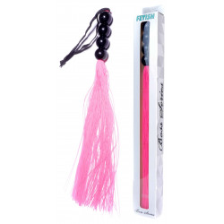 Силиконовый флогер ( длина 37 см ) Fetish Boss Series - Silicone Whip Pink 14", BS6100043