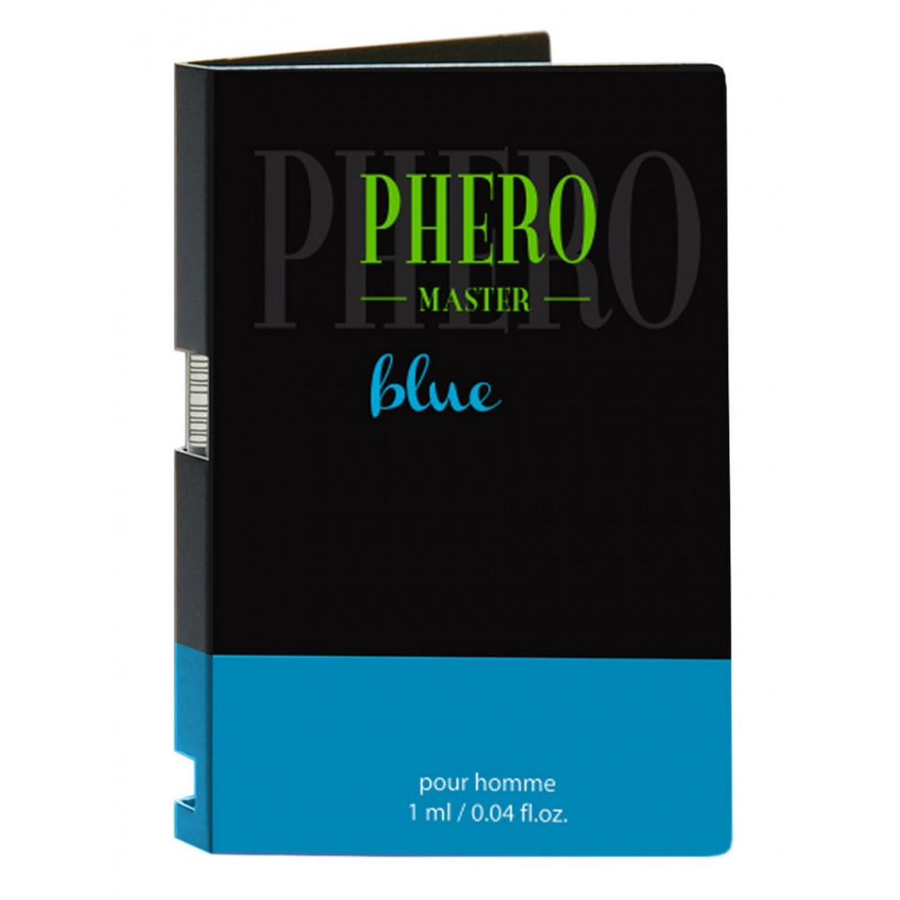  - Духи с феромонами для мужчин PHERO MASTER BLUE for men , 1 ml