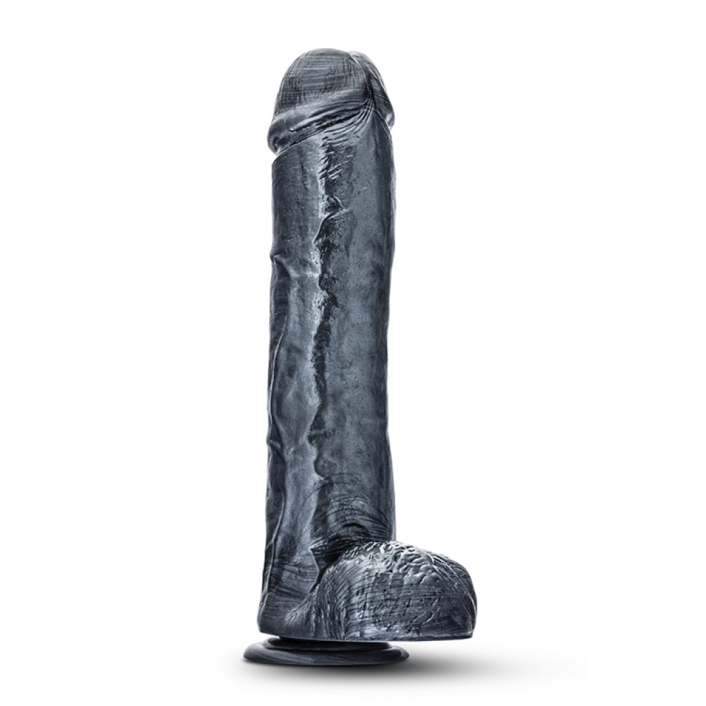 Фаллоимитаторы реалистичные - Фаллоимитатор JET ONYX CARBON METALLIC BLACK 1
