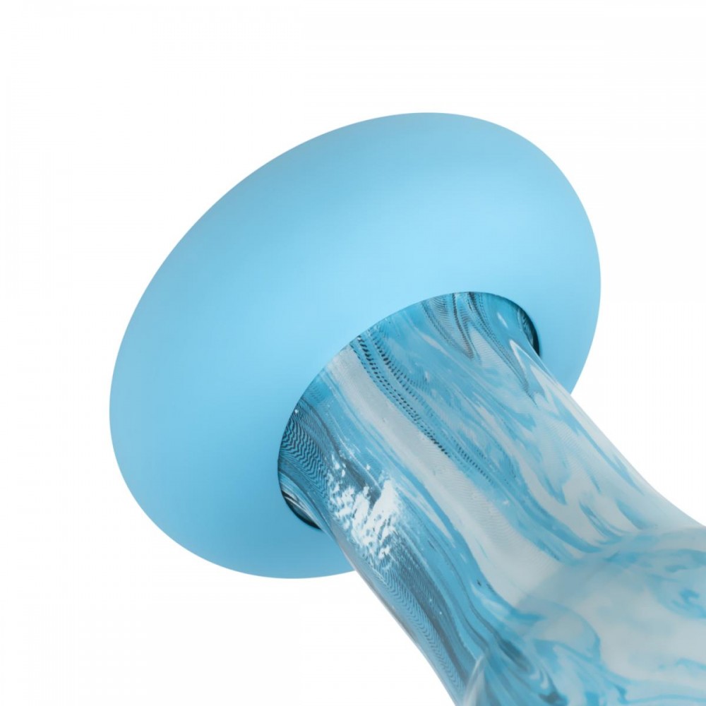 Секс игрушки - Анальна пробка Gildo - Ocean Curl Glass Butt plug 3