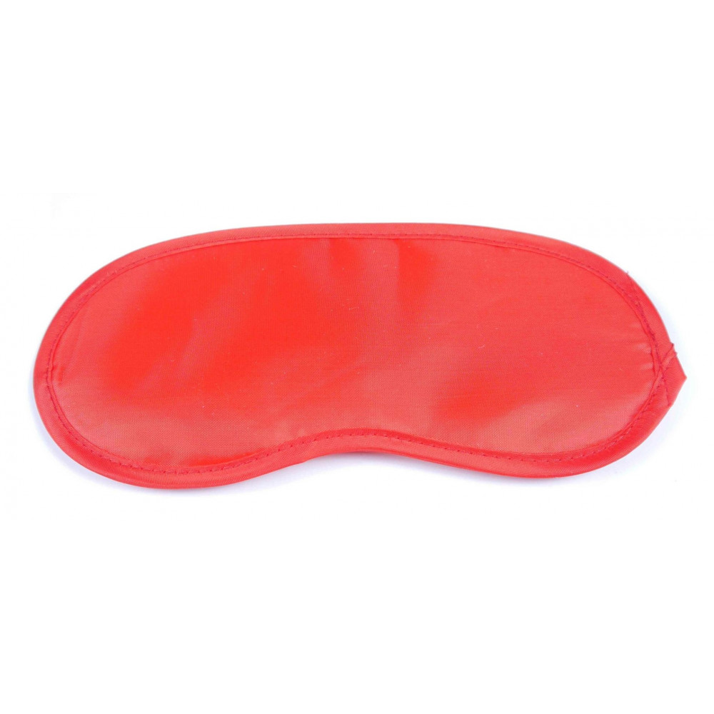 Электростимуляторы - Атласная маска Boss Series Fetish - Love Mask Red, BS6100026