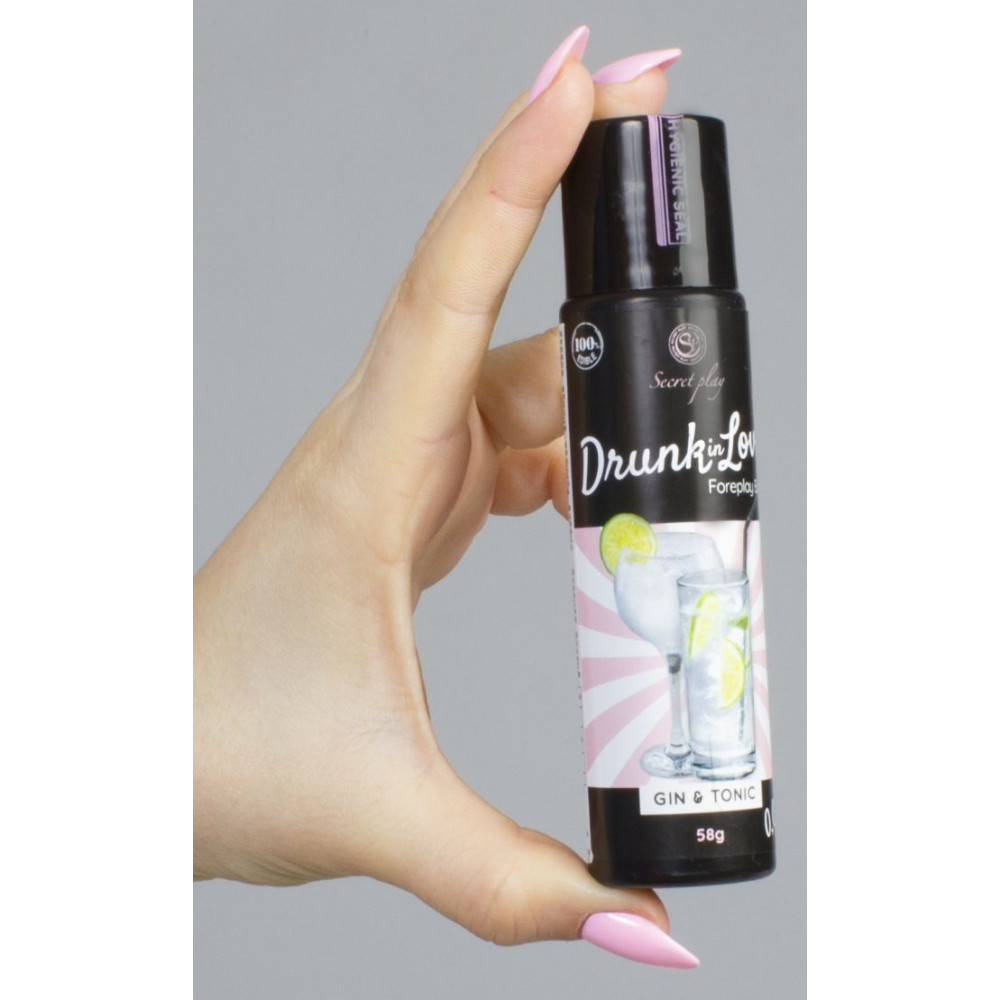 Лубриканты - Бальзам для орального секса Secret Play - Drunk in Love Gin&Tonic Balm, 60 ml 1