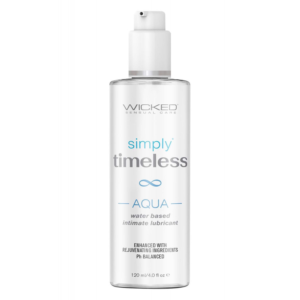 Лубриканты - Лубрикант на водной основе Wicked Simply Timeless Aqua, 120 мл