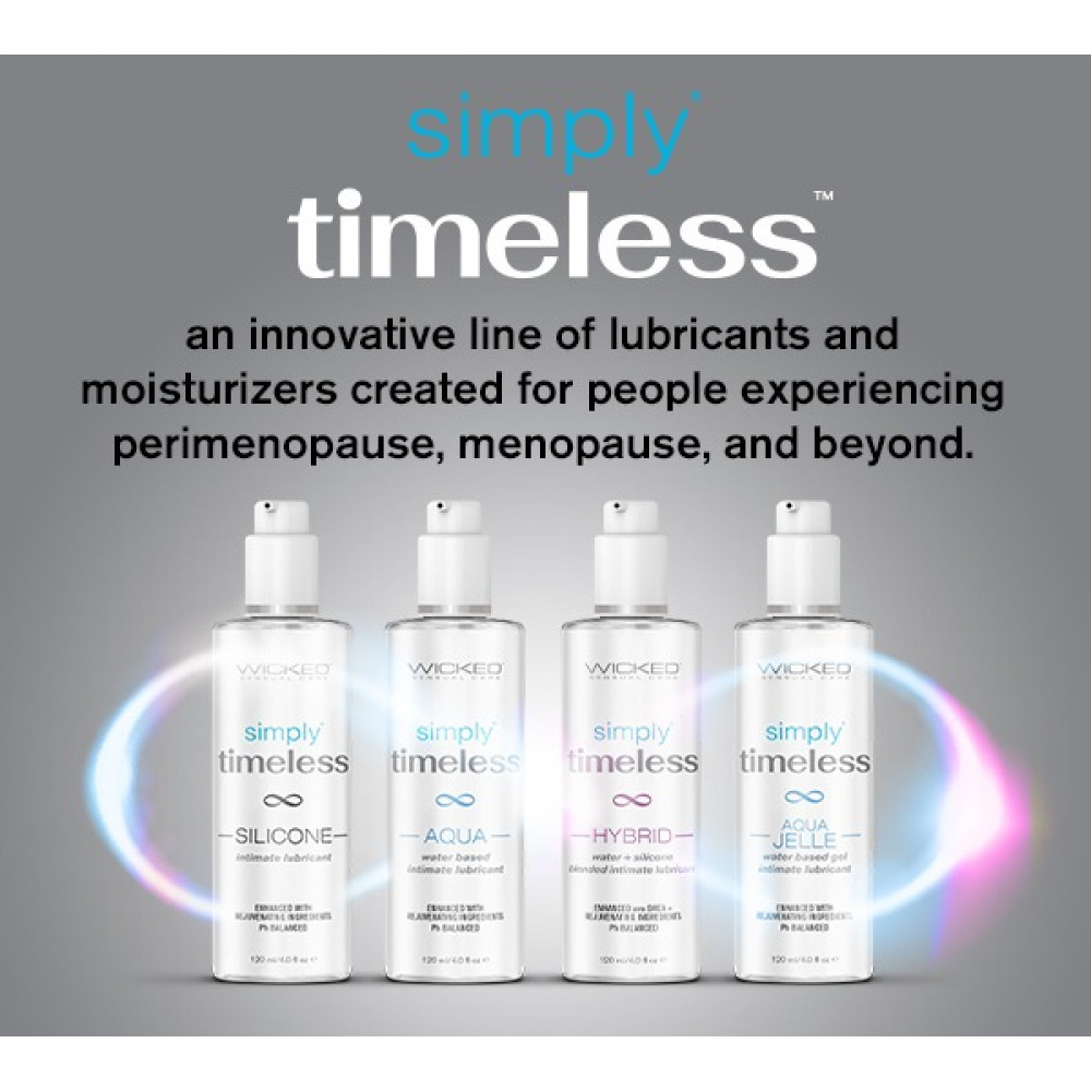 Лубриканты - Лубрикант на водной основе Wicked Simply Timeless Aqua, 120 мл 3