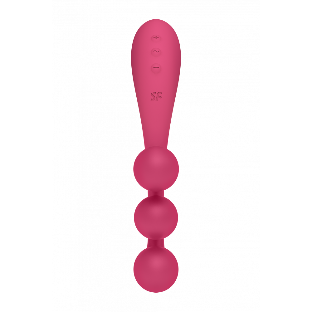 Вибратор - Мультивибратор SATISFYER TRI BALL 1 RED 3