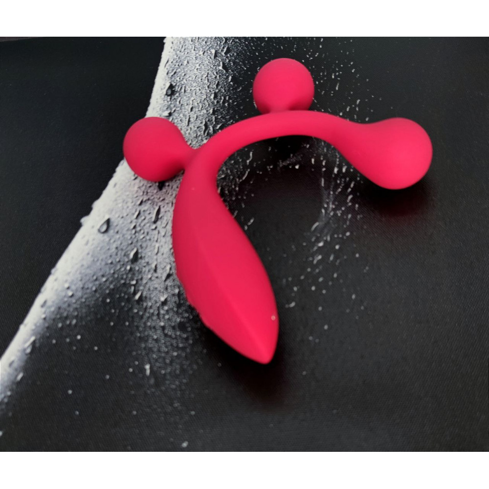 Вибратор - Мультивибратор SATISFYER TRI BALL 1 RED 7