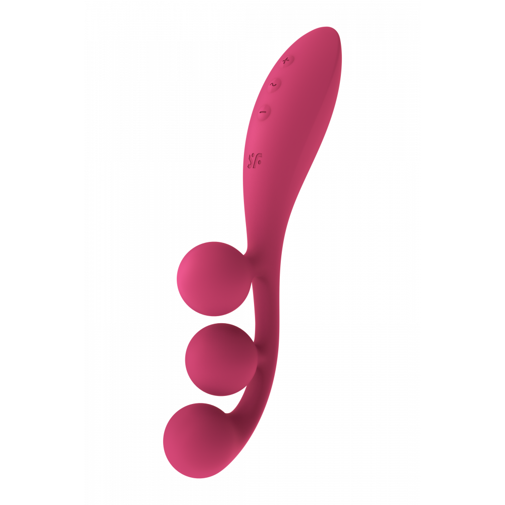 Вибратор - Мультивибратор SATISFYER TRI BALL 1 RED