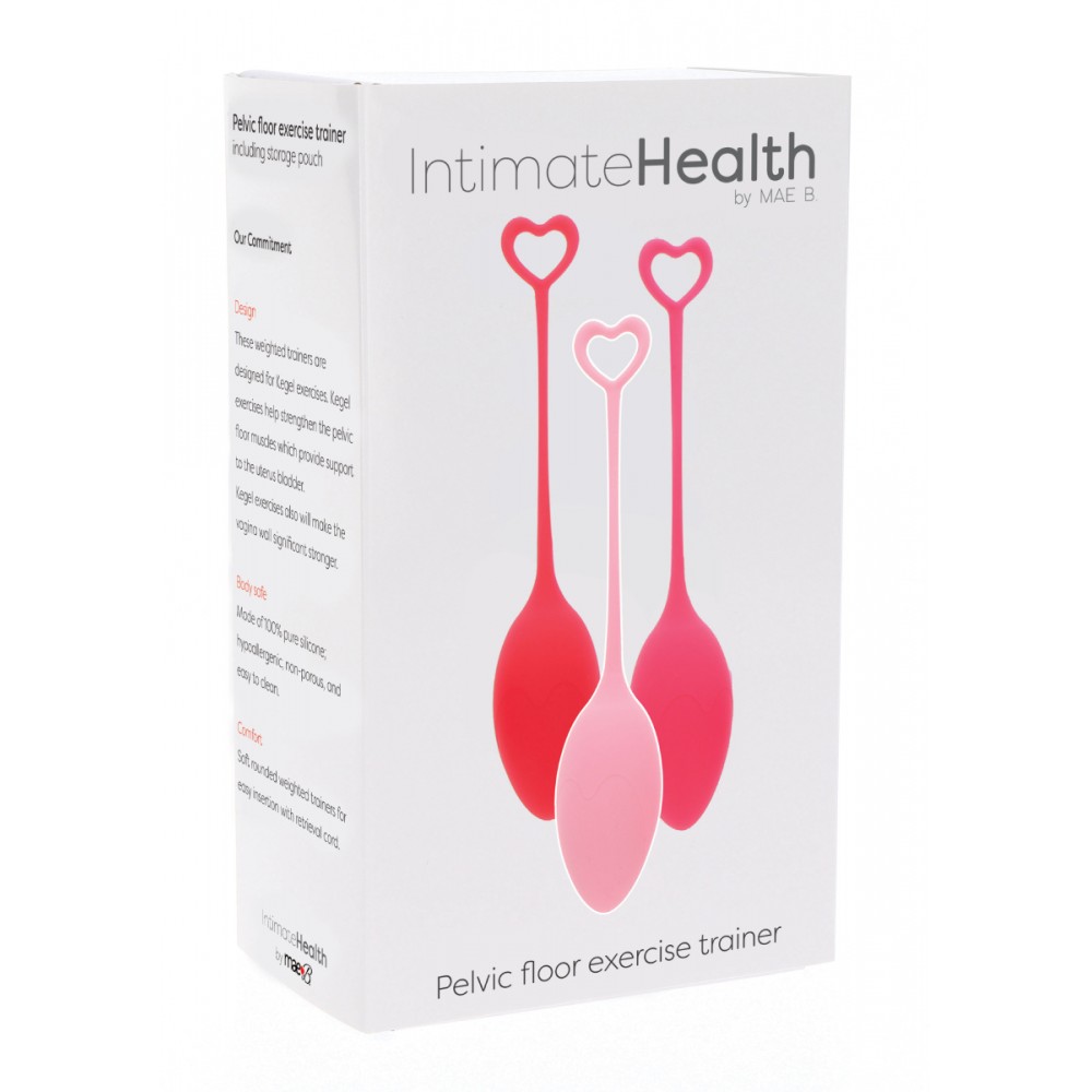 Вагинальные шарики - Набор вагинальных шариков Mae B Pelvic Floor Exercise Kegel Balls - Red 4