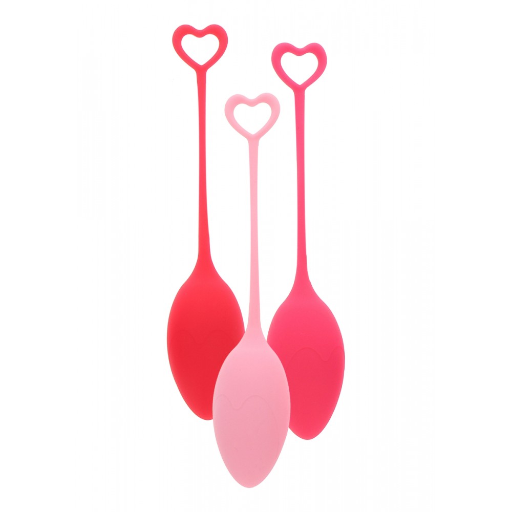Вагинальные шарики - Набор вагинальных шариков Mae B Pelvic Floor Exercise Kegel Balls - Red