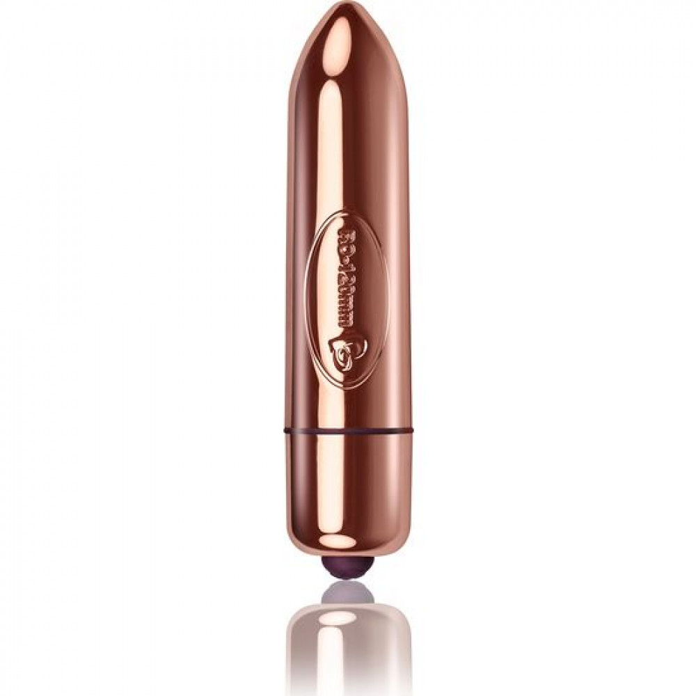 Вибропули  - Вибратор Rocks Off RO-120mm 10 Rose Gold