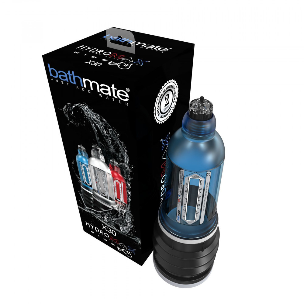 Гидропомпы - Гидропомпа Bathmate Hydromax 7 WideBoy Blue (X30) для члена длиной от 12,5 до 18 см, диам. до 5,5 см 4