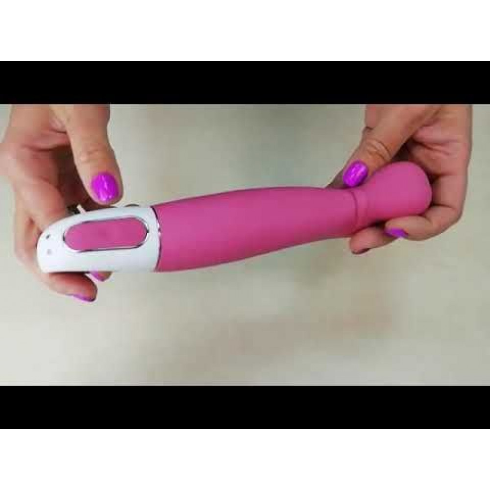 Стимулятор точки G - Мощный вибратор Satisfyer Vibes Petting Hippo с гибким стволом, литой силикон, 12 режимов работы 3