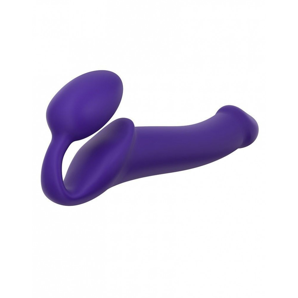Страпоны безремневые - Безремневой страпон Strap-On-Me Violet L, полностью регулируемый, диаметр 3,7см 4