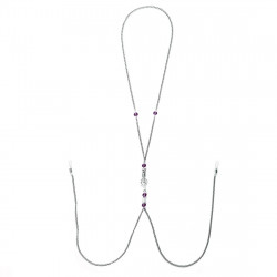 Украшение для сосков Art of Sex - Nipple Clamps Arrow, цвет фиолетовый