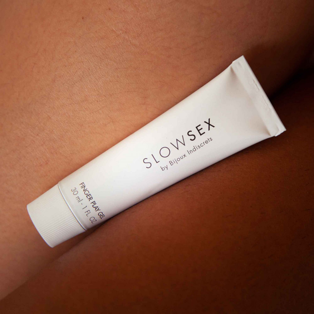 Смазка на водной основе - Гель-смазка для мастурбации Bijoux Indiscrets SLOW SEX - Finger play gel 1