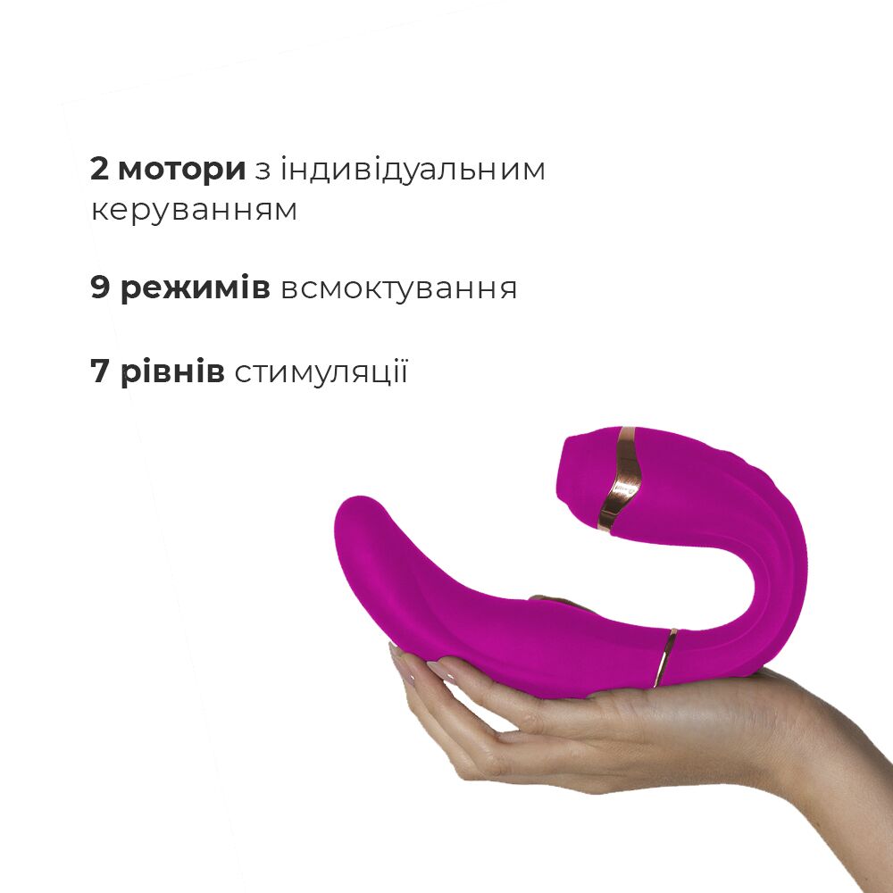 Вибраторы вакуумные - Пульсатор с вакуумной стимуляцией клитора Adrien Lastic My G (Pink) 7