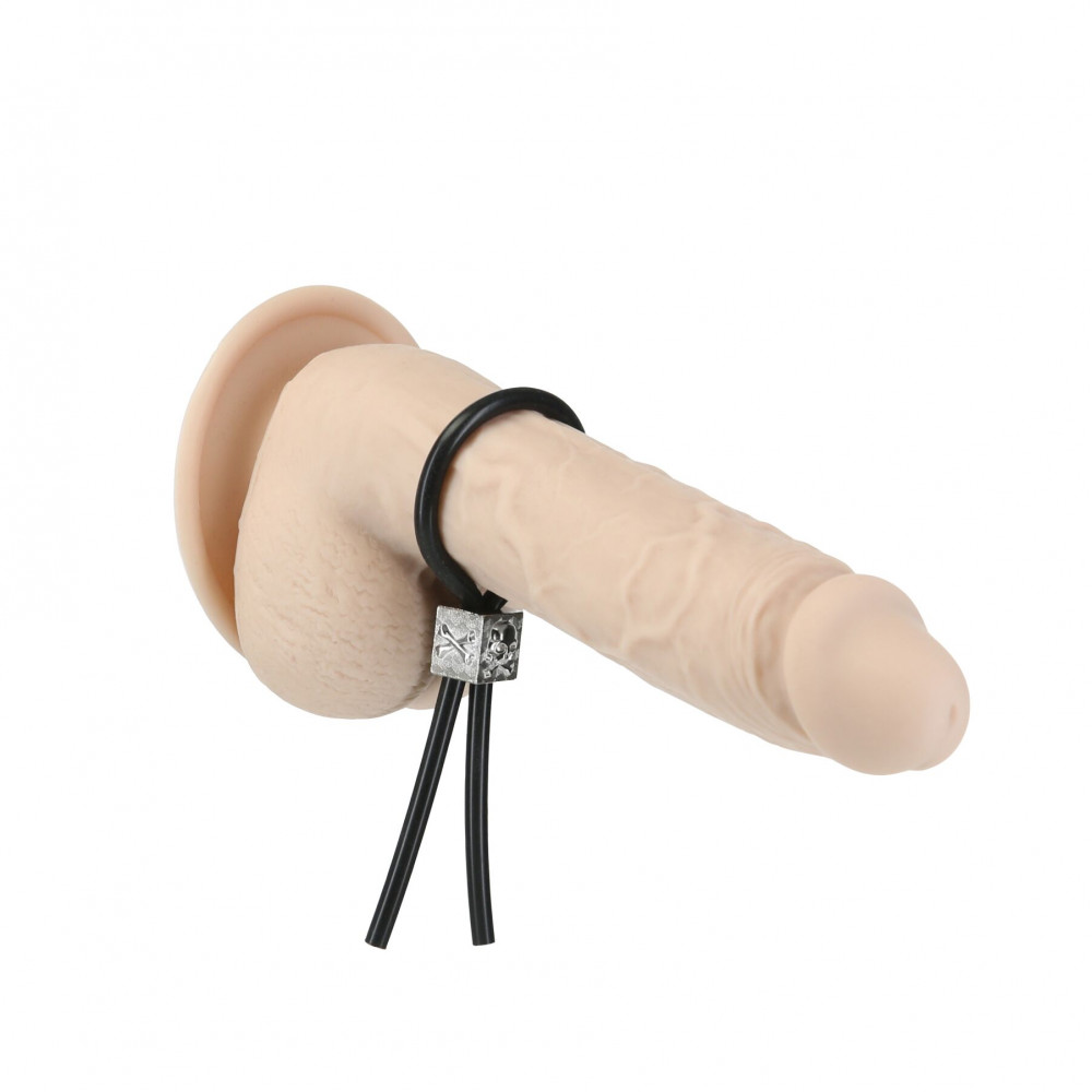 Эрекционное кольцо - Эрекционное кольцо-лассо LUX Active Tether Adjustable Silicone Cock Tie, регулируемое 3
