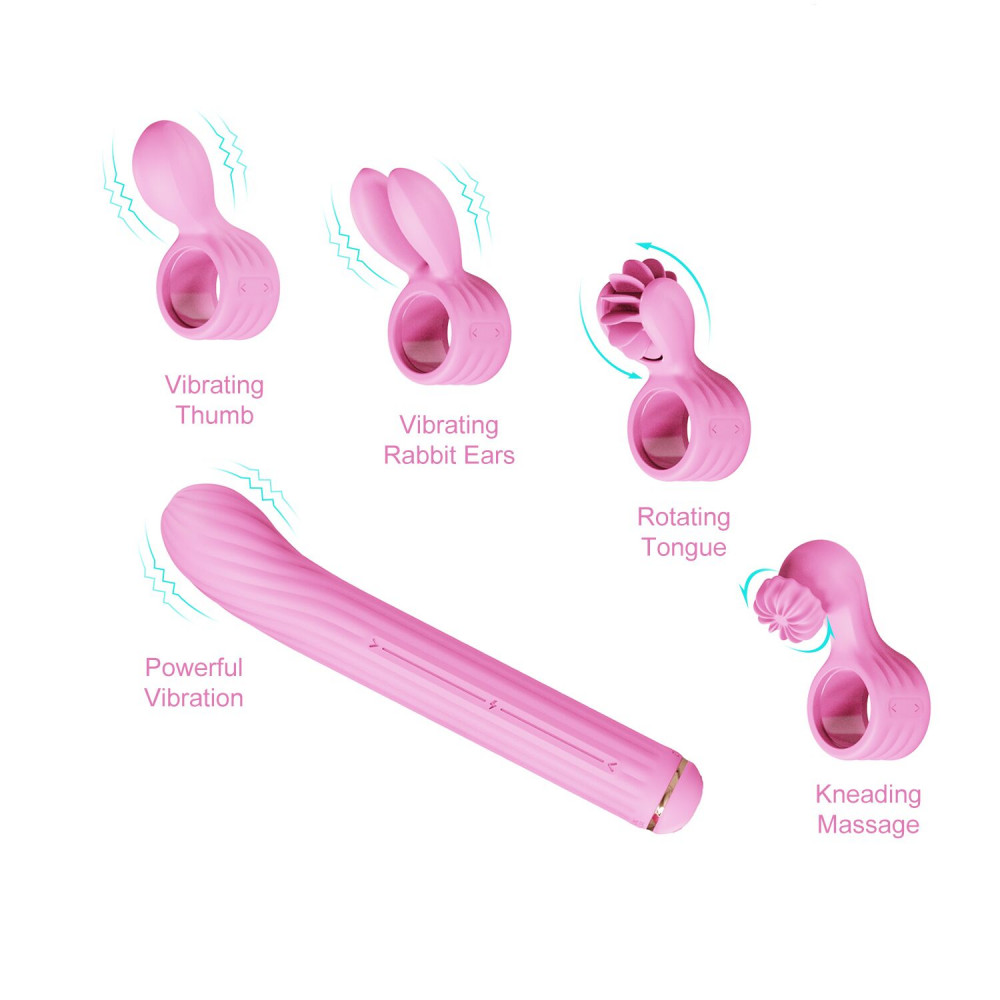 Стимулятор точки G - Вибратор Otouch Magic Stick S1 Plus - Pink 2