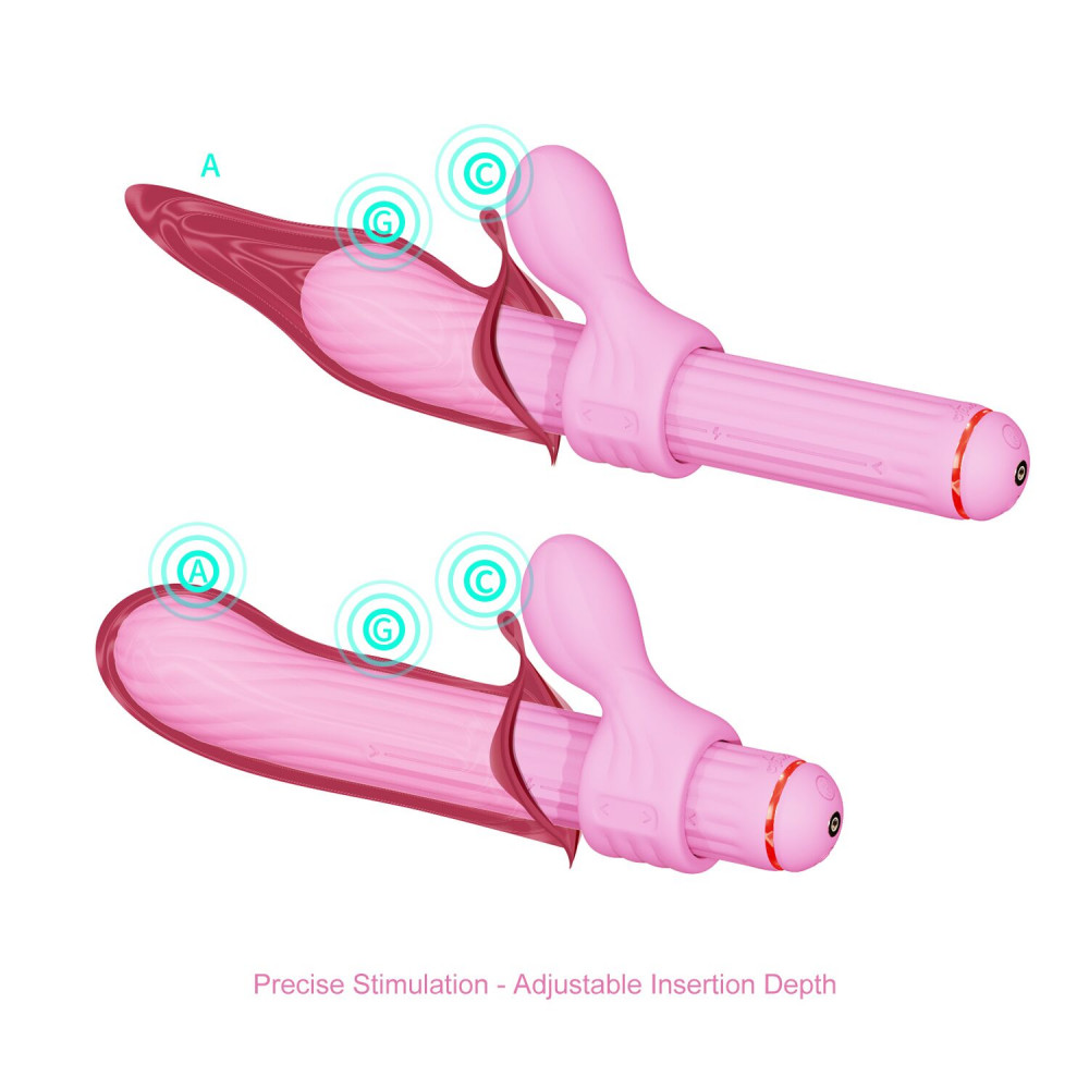 Стимулятор точки G - Вибратор Otouch Magic Stick S1 Plus - Pink 4