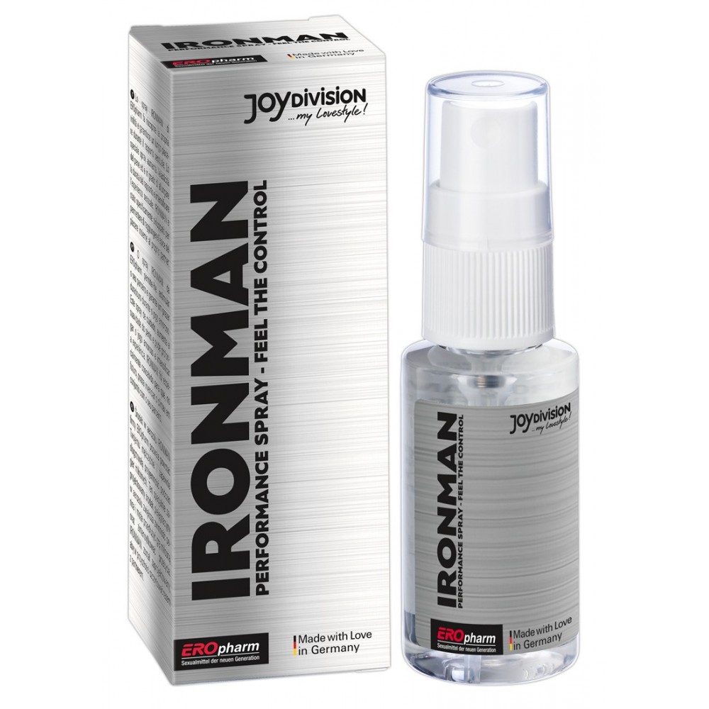 Лубриканты - Спрей пролонгатор —JOY Division IRONMAN Spray, 30 мл