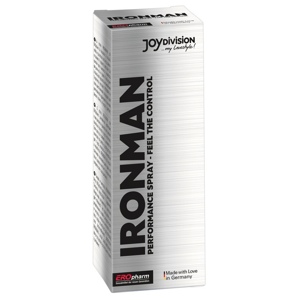 Лубриканты - Спрей пролонгатор —JOY Division IRONMAN Spray, 30 мл 1