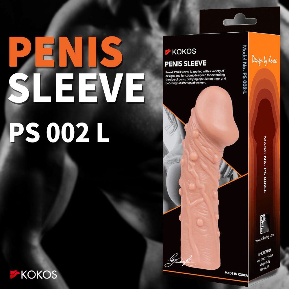 Насадки на член - Насадка на член Kokos Penis Sleeve PS 002 L 3