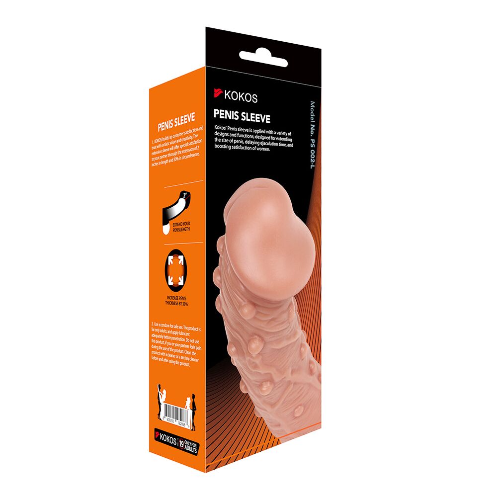 Насадки на член - Насадка на член Kokos Penis Sleeve PS 002 L 2