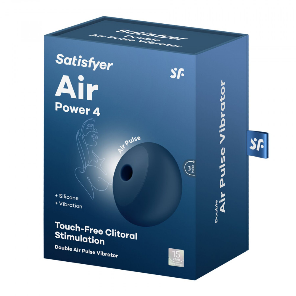 Вибраторы вакуумные - Вибратор Satisfyer Air Power 4 5