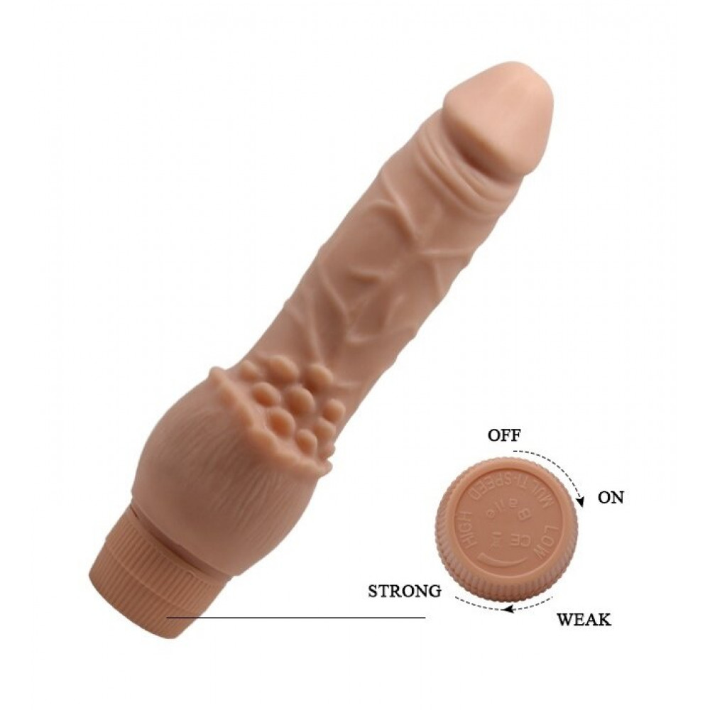 Вибратор - Вибратор реалистик BARBARA CLARK DILDO VIBRATOR, BW-001001R 2