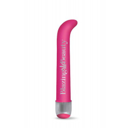 Вибратор Buzzed G-spot Vibe, ярко розовый, 17,7 см
