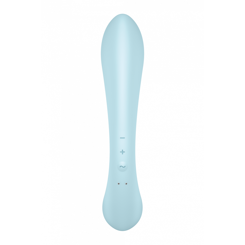 Вибратор - Вибоатор кролик SATISFYER TRIPLE OH LIGHT BLUE 3