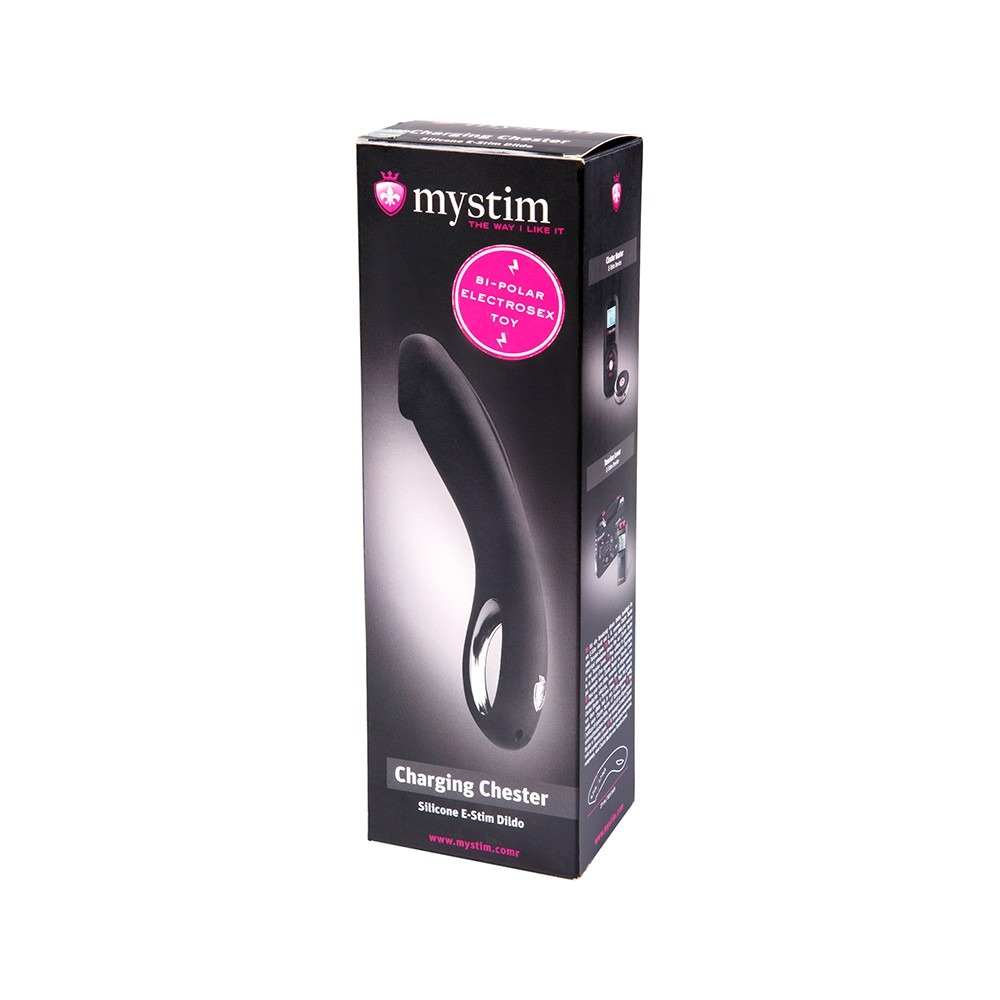 Секс игрушки - Вибратор-электростимулятор Mystim, черный, 27 х 4.5 см 1
