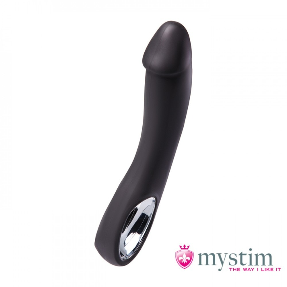 Секс игрушки - Вибратор-электростимулятор Mystim, черный, 27 х 4.5 см