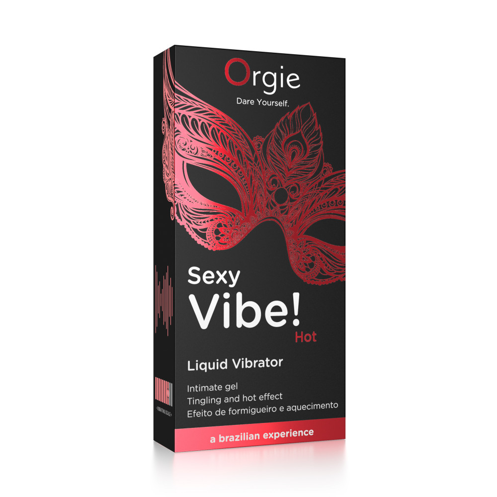  - Жидкий вибратор SEXY VIBE, 15 мл вибрация + согревающий эффект Orgie (Бразилия-Португалия) 1