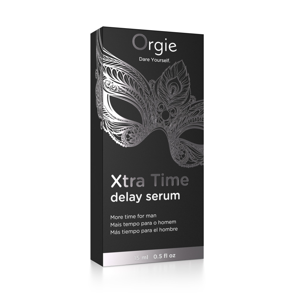 Стимулирующие средства и пролонгаторы - Сыворотка-пролонгатор X-TRA TIME Delay Serum, 15 мл Orgie (Бразилия-Португалия) 1
