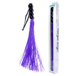 Силиконовый флогер ( длина 37 см ) Fetish Boss Series - Silicone Whip Purple 14", BS6100044