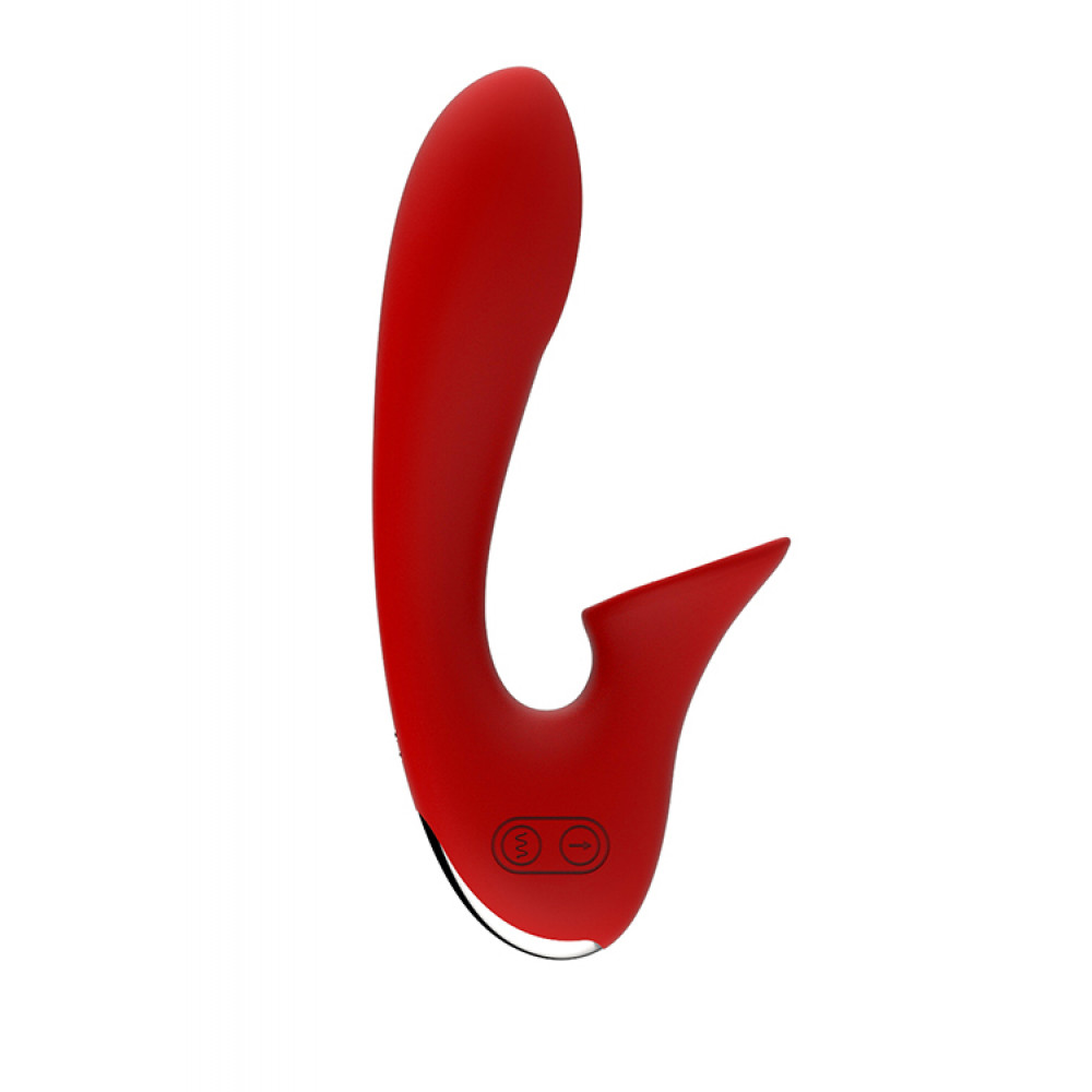 Двойной вибратор - Вибромассажер RED REVOLUTION IRIS 1