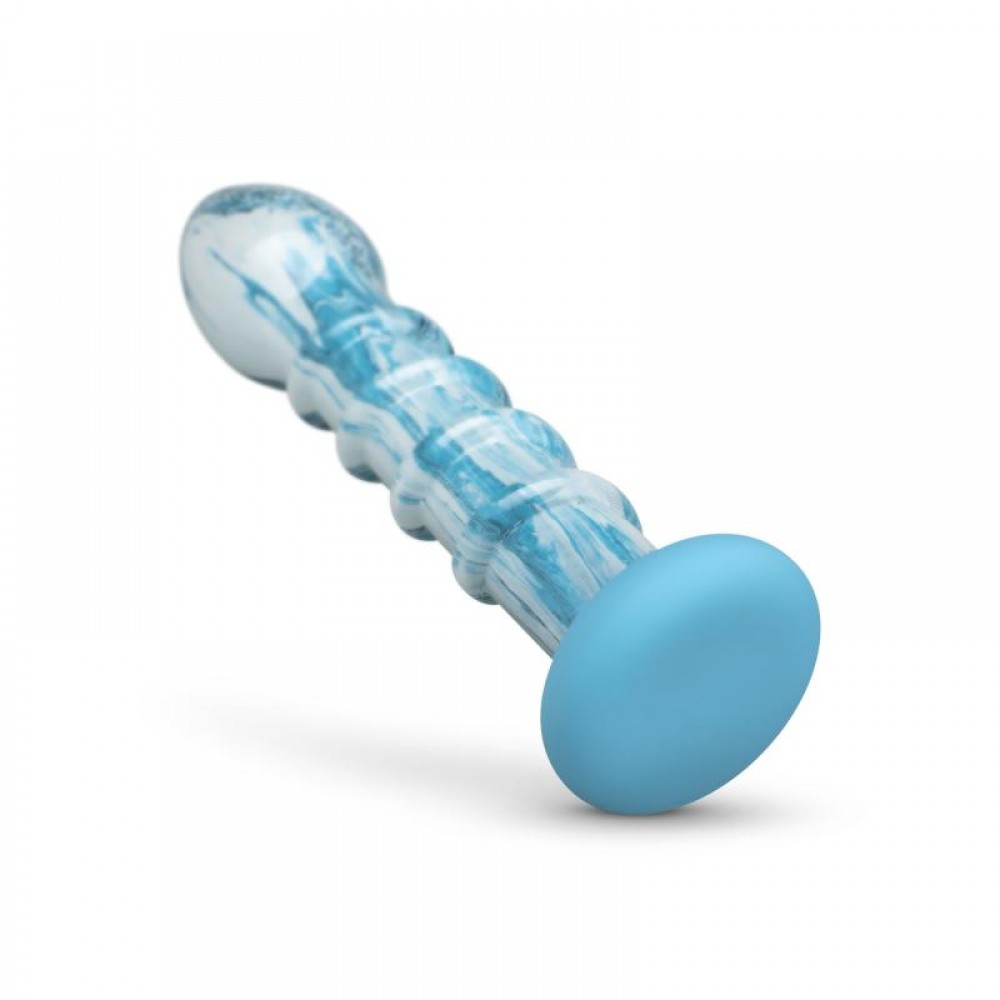 Секс игрушки - Анальная пробка Gildo - Ocean Wave Glass Dildo 4