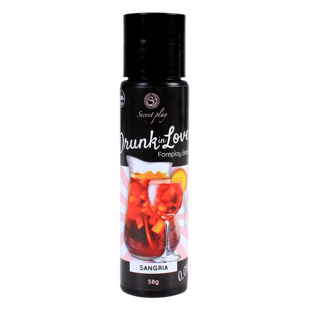 Лубриканты - Бальзам для орального секса Secret Play - Drunk in Love Sangria Balm, 60 ml 2
