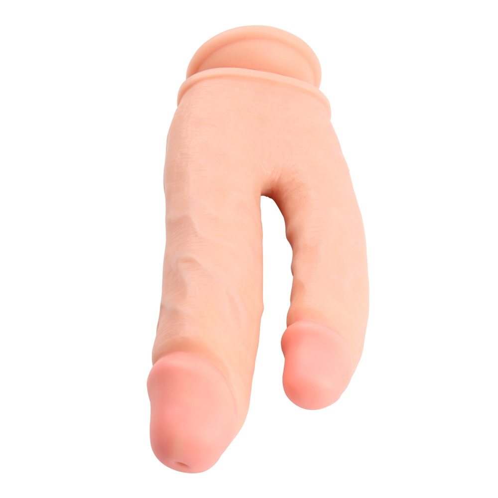 Секс игрушки - Фаллоимитатор двойной Chisa Ballsy Super Cock Bromeo # 01 на присоске, телесный 2