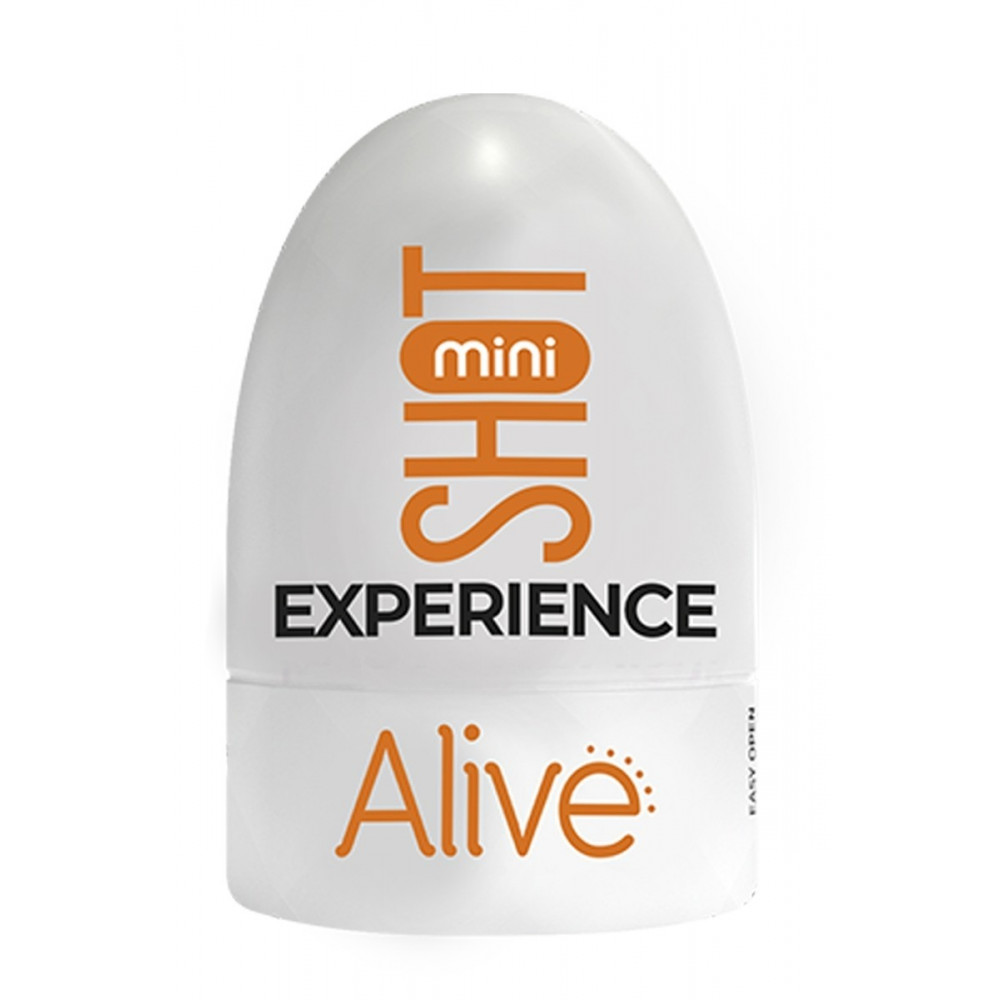 Секс игрушки - Карманный мастурбатор Alive Mini Shot Experience бежевый 5