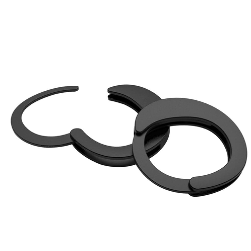 БДСМ игрушки - Наручники разборные матовые Romfun Black металлические, черные 1