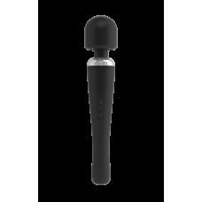 Мощный вибромассажер Dorcel Megawand Black перезаряжаемый, 160 режимов