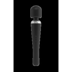 Мощный вибромассажер Dorcel Megawand Black перезаряжаемый, 160 режимов