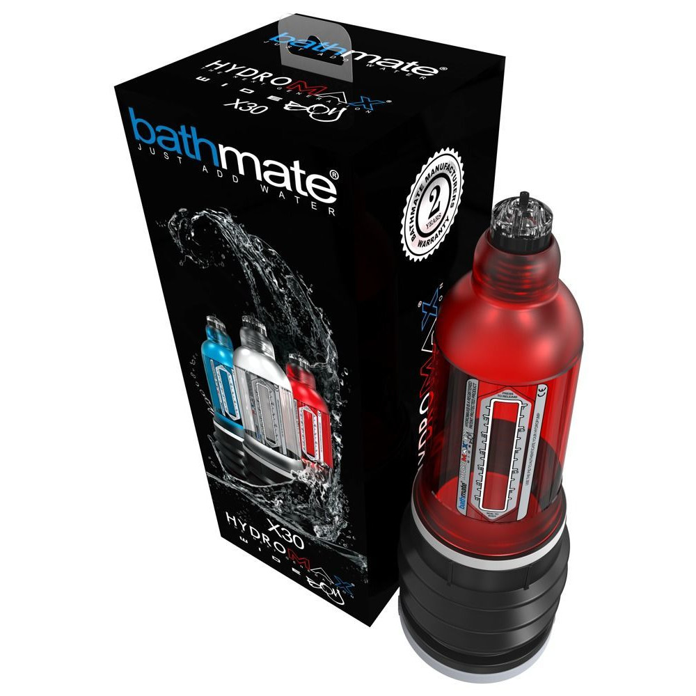 Гидропомпы - Гидропомпа Bathmate Hydromax 7 WideBoy Red (X30) для члена длиной от 12,5 до 18см, диаметр до 5,5см 2